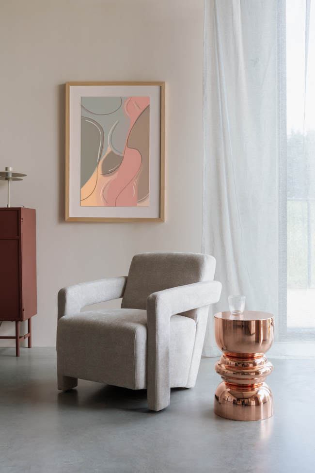 Sidebord 'Kinga' - Kobber