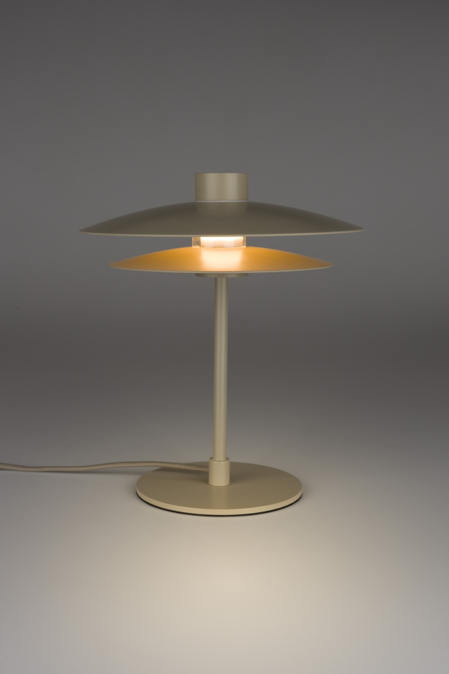 Bordlampe 'Veluna' - Beige