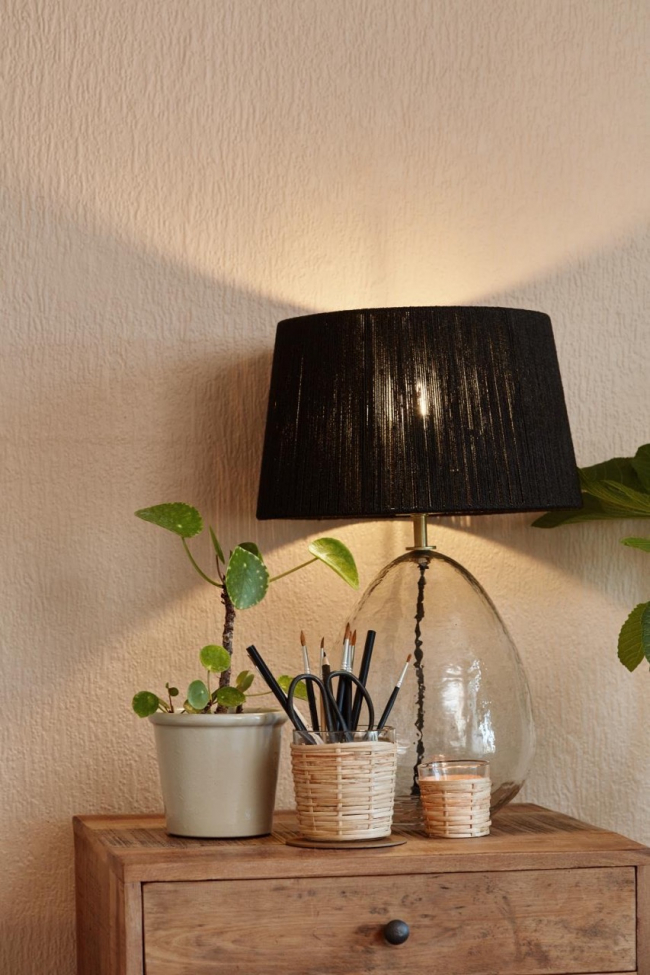 Lampe 'Cairo' - Svart