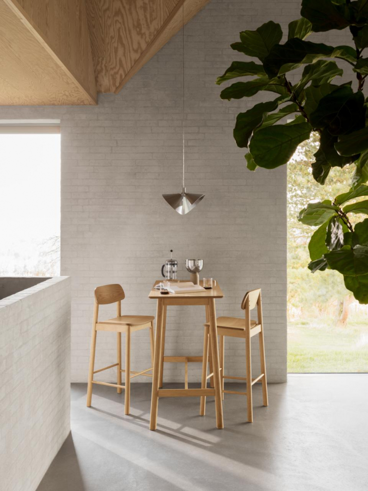 Bord 'Barlow' 120x60cm - Naturlig