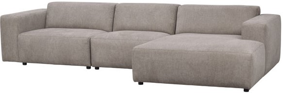 4-seters sofa 'Willard' Sjeselong H - Beige