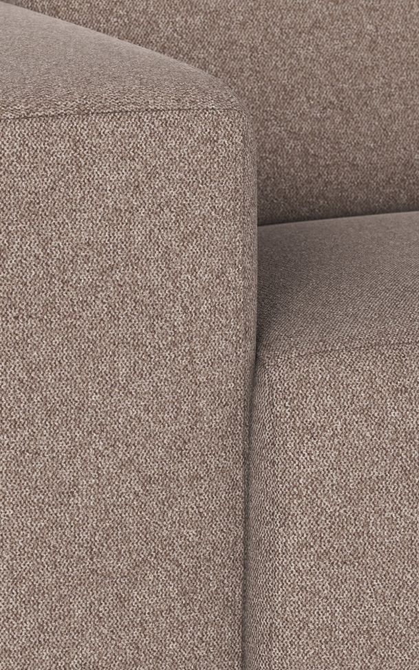 3-seters hjørnesofa 'Willard' - Beige