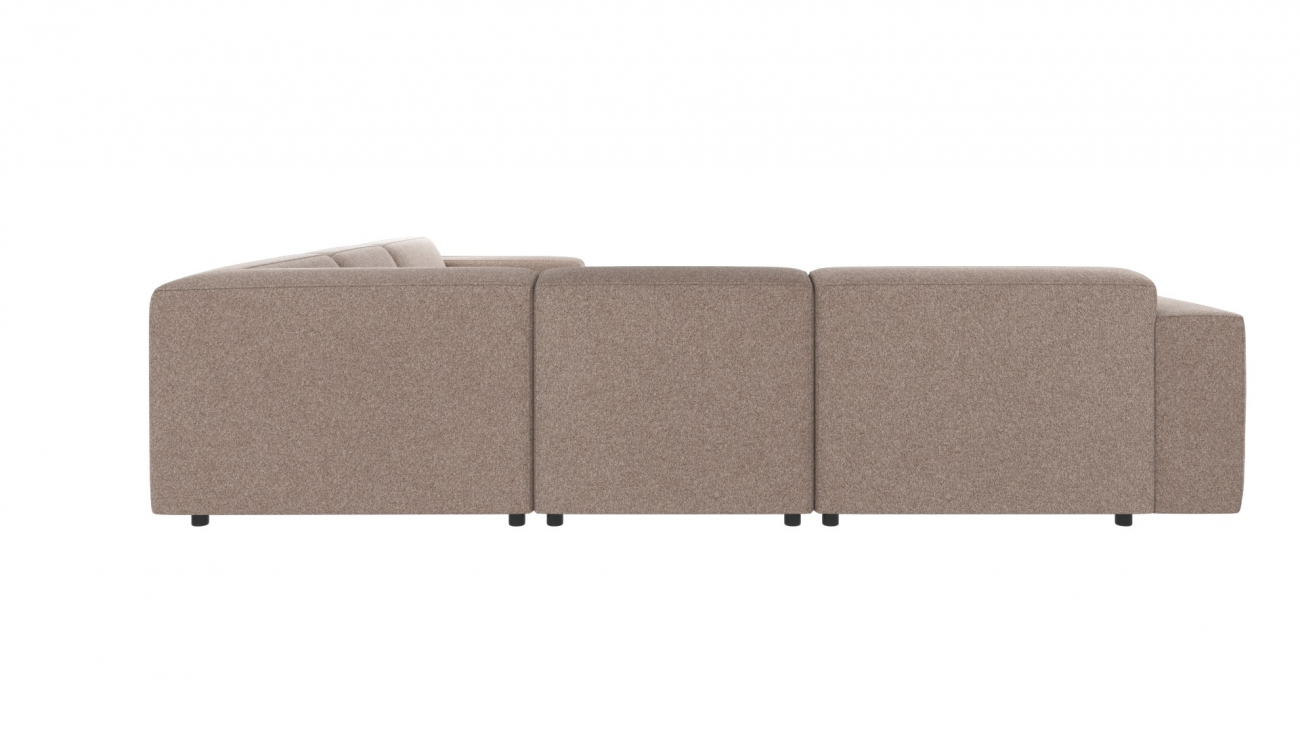 3-seters hjørnesofa 'Willard' - Beige