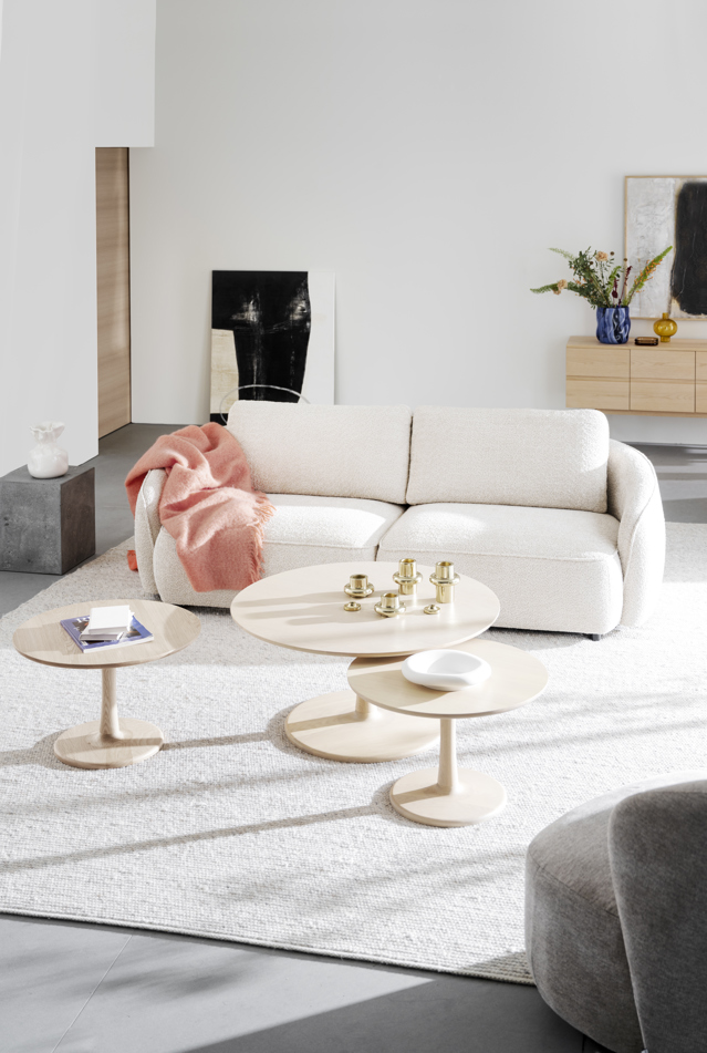 3-seters sofa 'Norris' - Lys beige