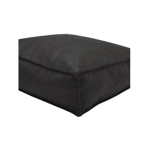 Sittpuff 'Lycke' 50x50x15 - Svart