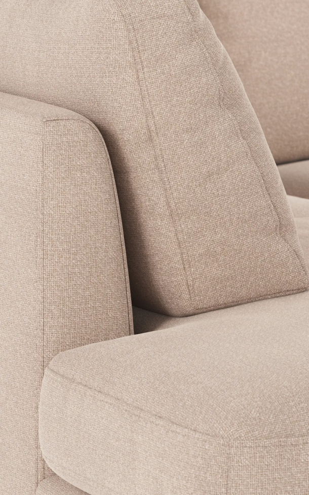Sofa 'Corwin' Venstre - Lys beige