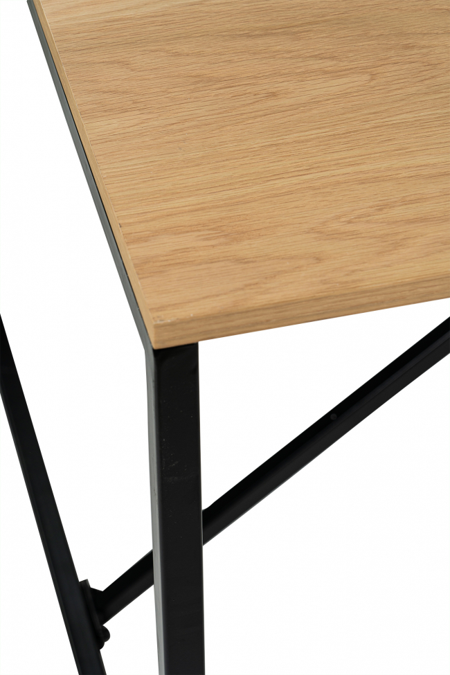 Spisebord 'Vega' 180x90cm - Naturlig/Black