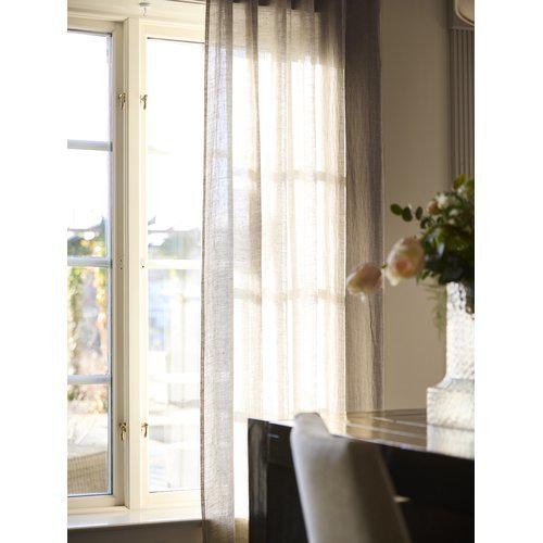 Gardin 'Edith' 2-pack 140x280 - Beige