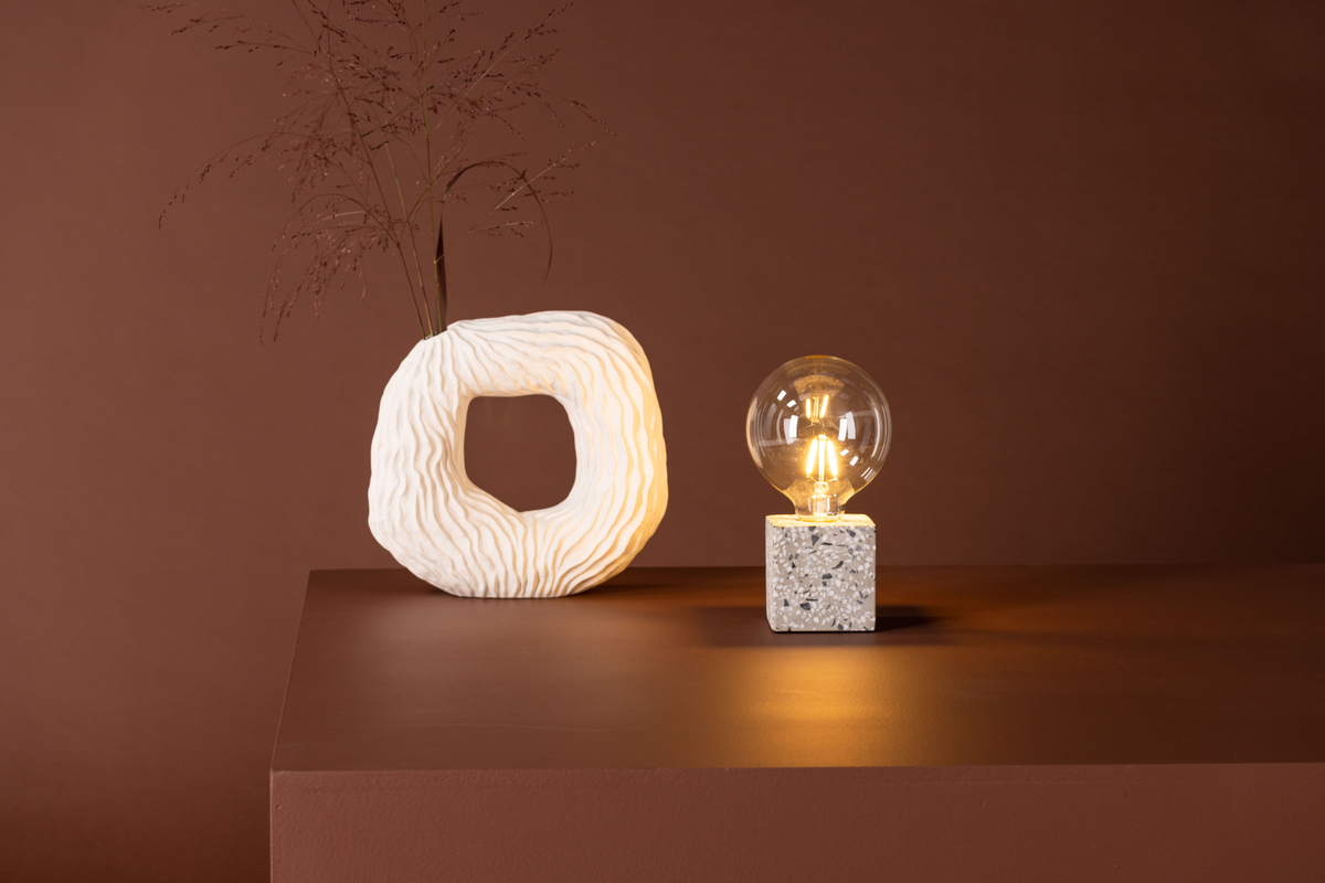 Bordlampe 'Tiveden' - Beige