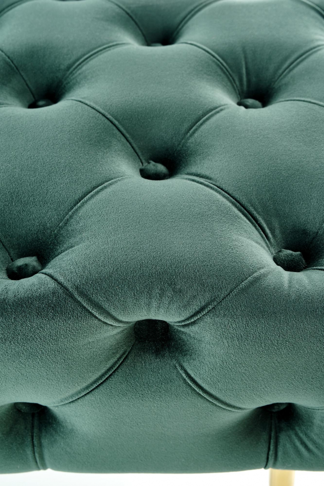 Benk 'Athena' - Grønn/messing