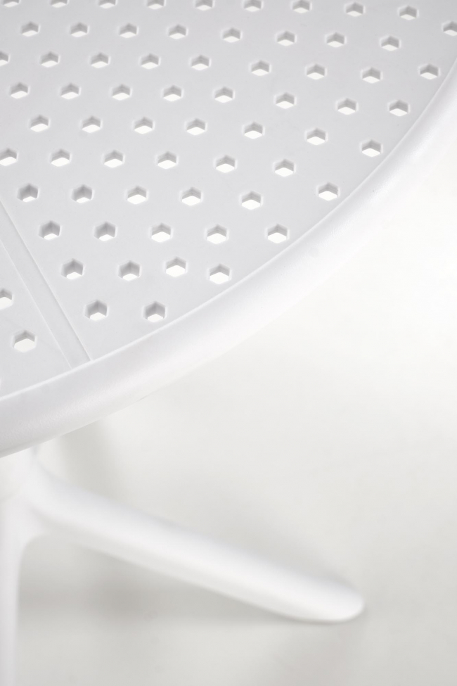 Spisebord 'Calvo' Rundt 60cm - Hvit