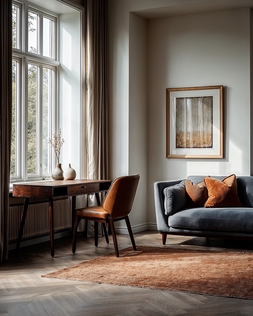 Skrivebord 'Prime' - Valnött