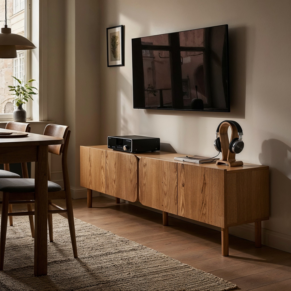 Tv-benk 'Lövhamn' M- Natur