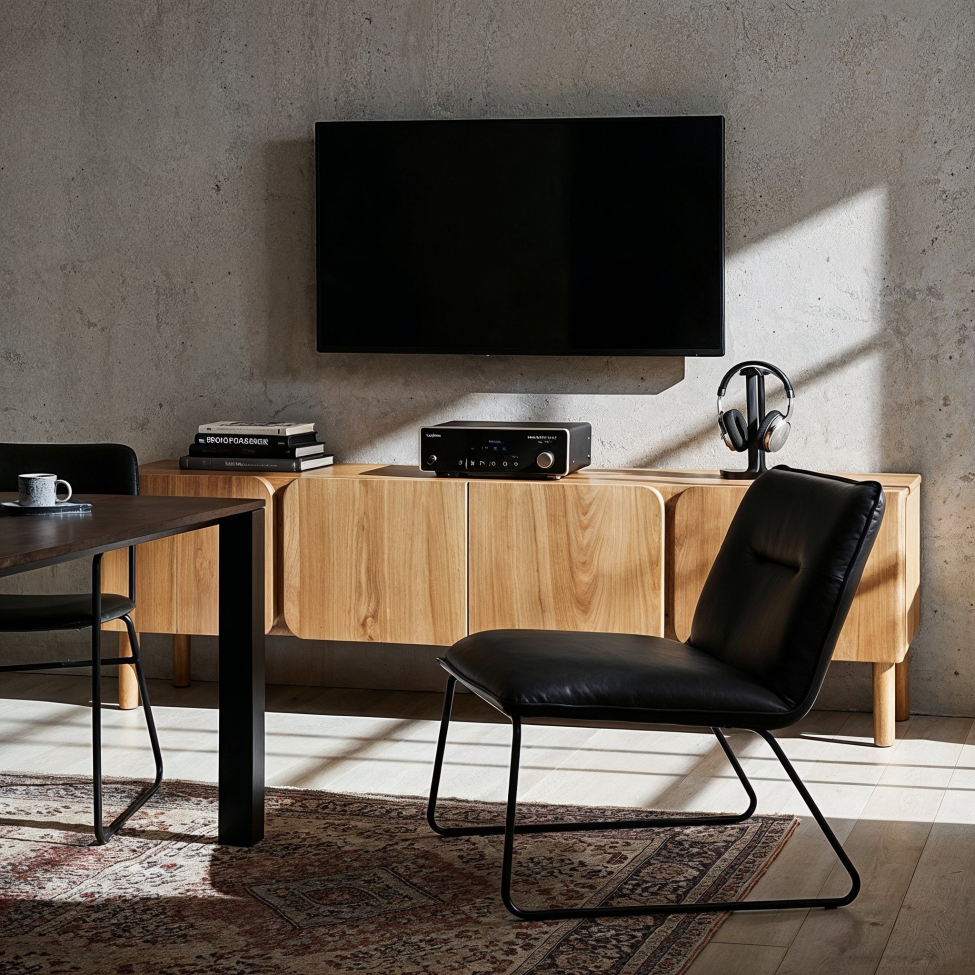 Tv-benk 'Lövhamn' L- Natur