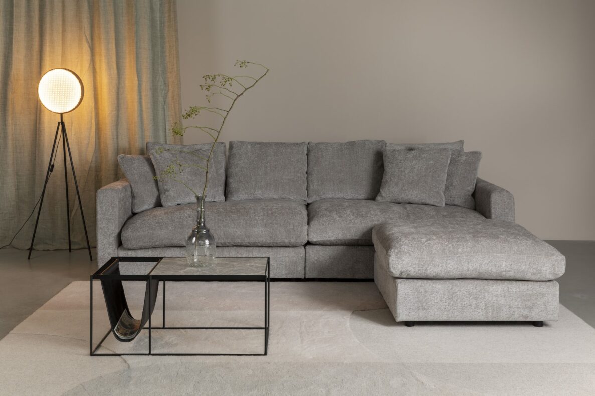 Sofa 'Sense Light Grey' - Grå