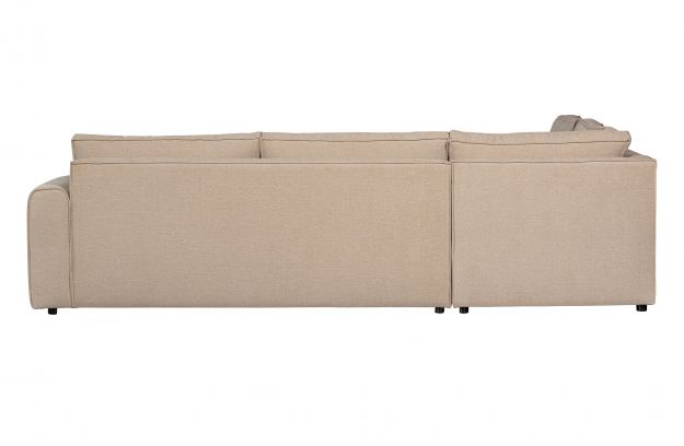 Hjörnesofa venstre 'Warm' - Beige