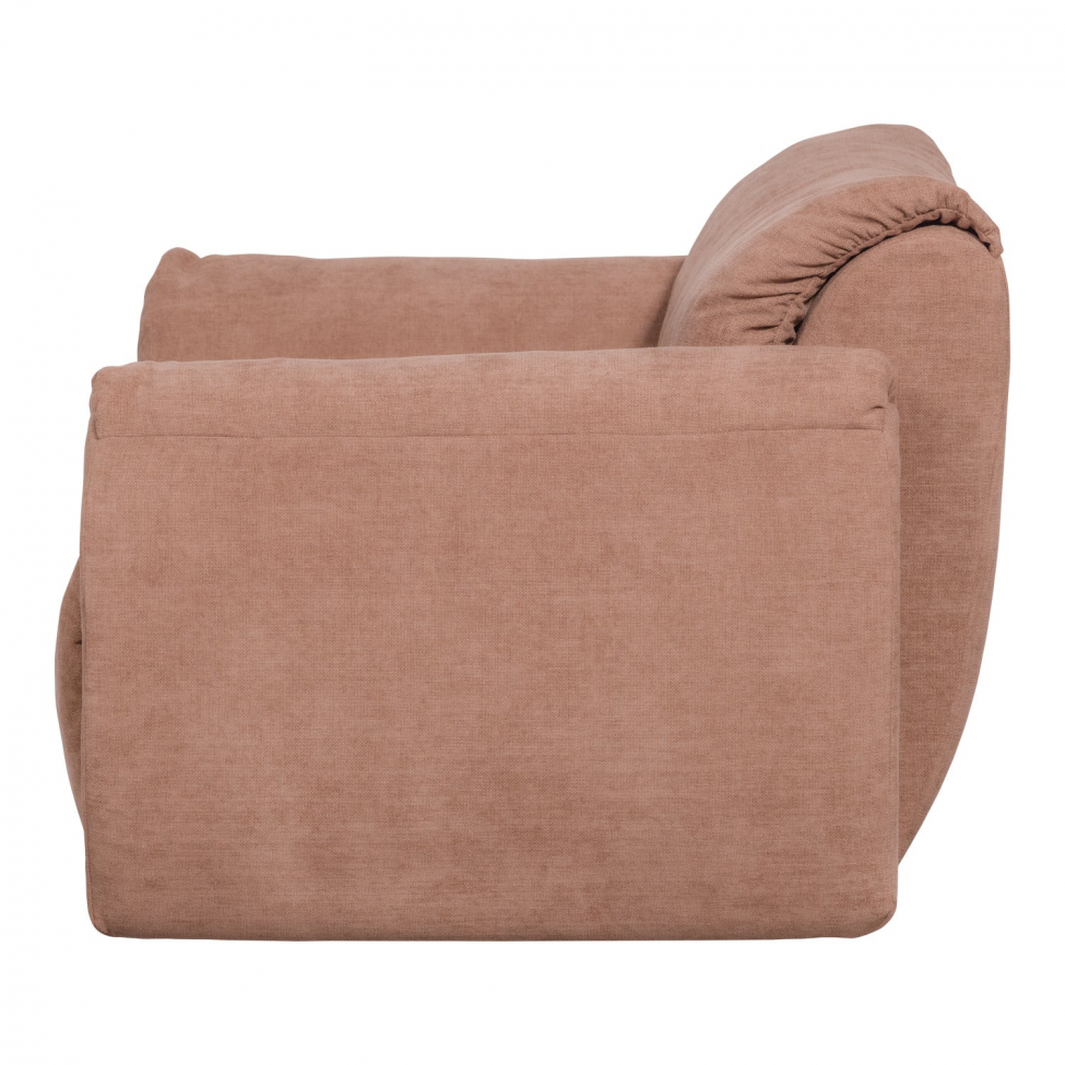 Loveseat 'Baggy' - Brun/Rosa