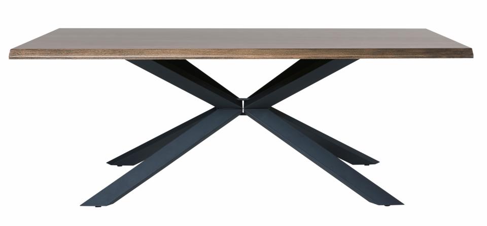 Spisebord 'Sicily' 200x100cm - Mørk eik 