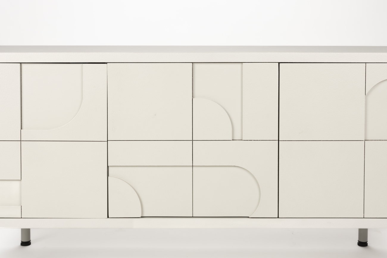 Sidebord 'Funk' 55x120x40 cm - Beige