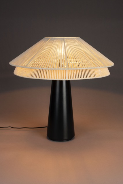 Bordlampe 'Elon' 61x61 - Beige