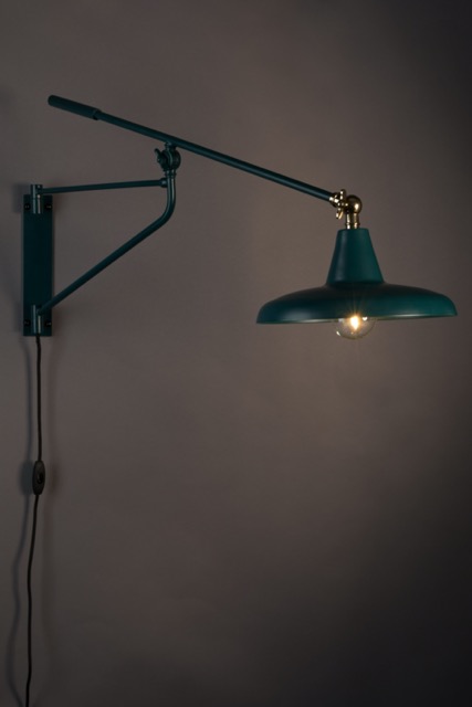 Vegglampe 'Hector' 26x93 - Grønn
