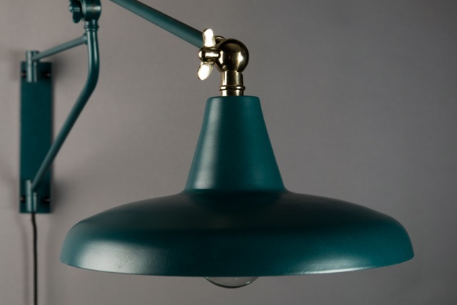 Vegglampe 'Hector' 26x93 - Grønn