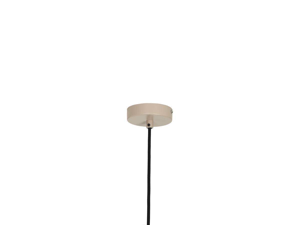 Taklampe 'Lolly' 42cm - Beige/Hvit