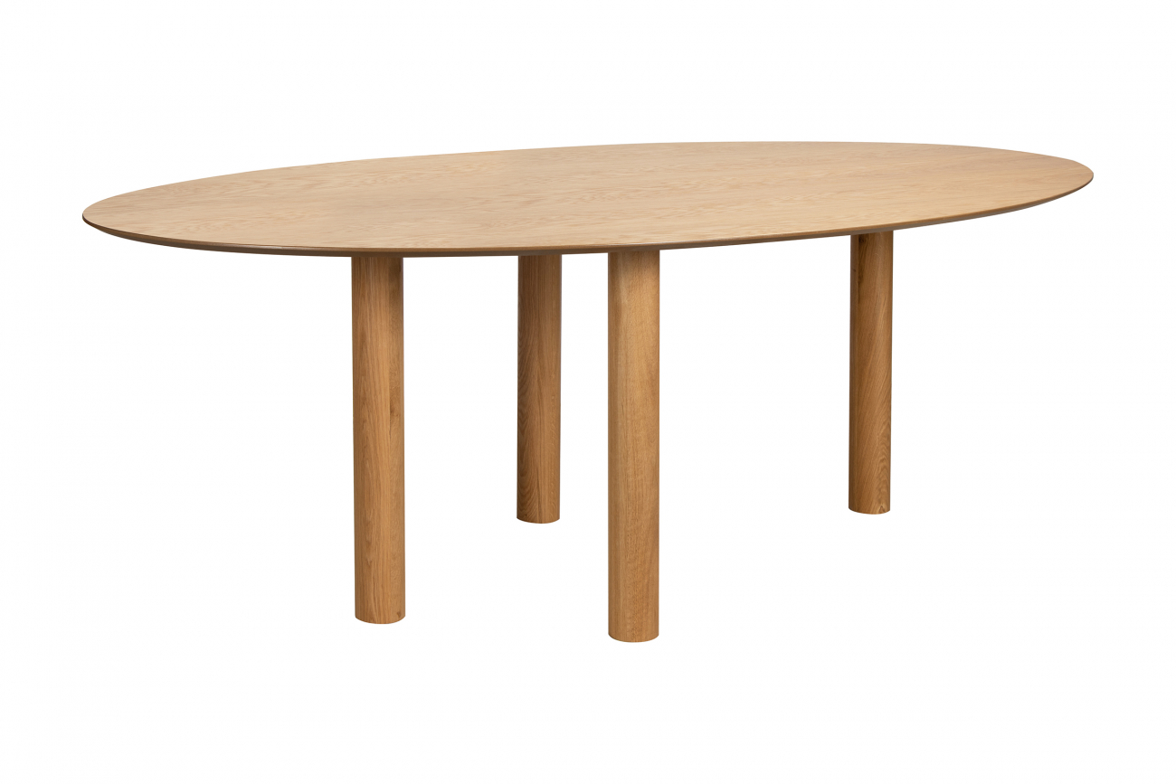 Spisebord 'Uovo' 220x115cm - Natur