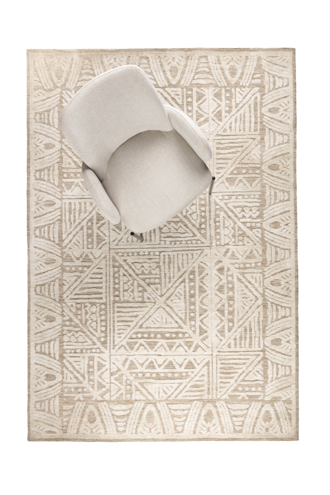 Teppe 'Carpet Cuzco' 160x230 cm - Beige