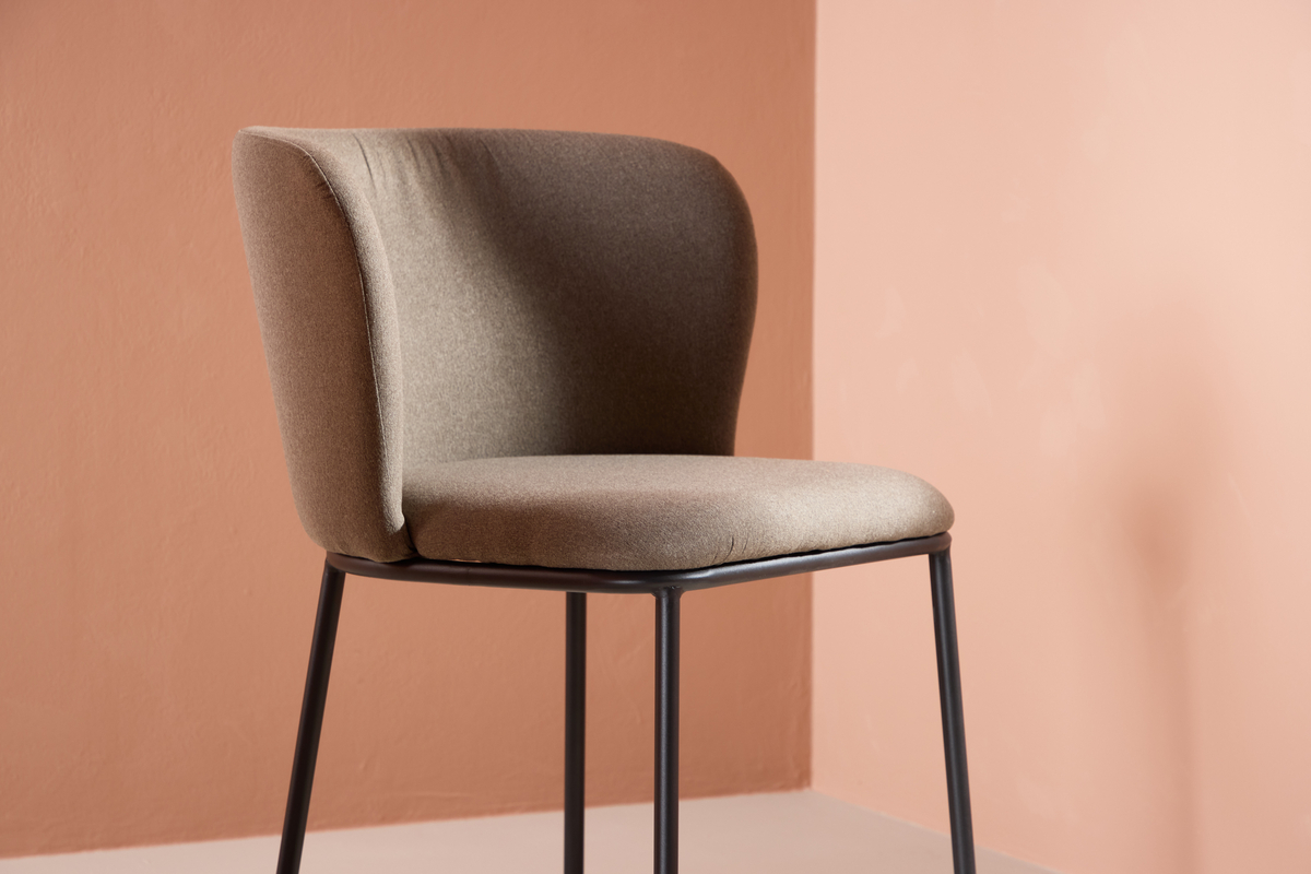 Stol 'Edina' - Brun/Svart