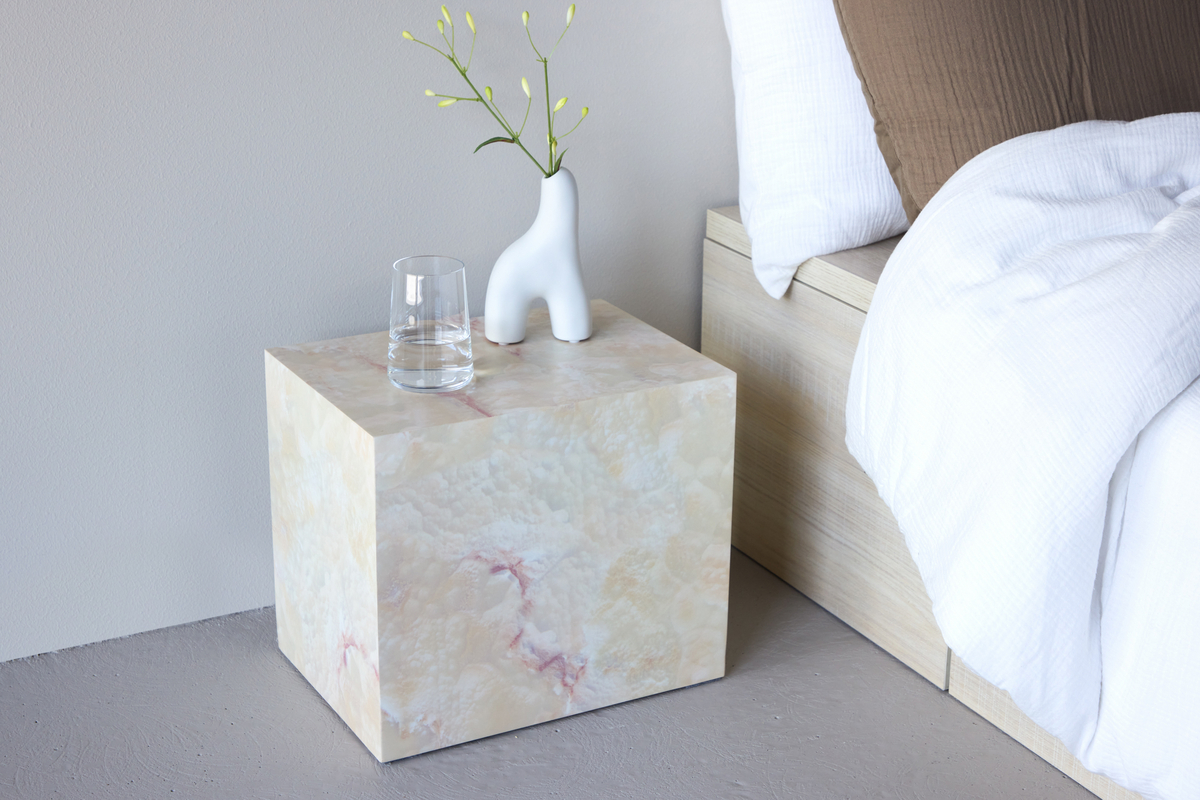 Sidebord 'Eira' 35x25cm - Beige