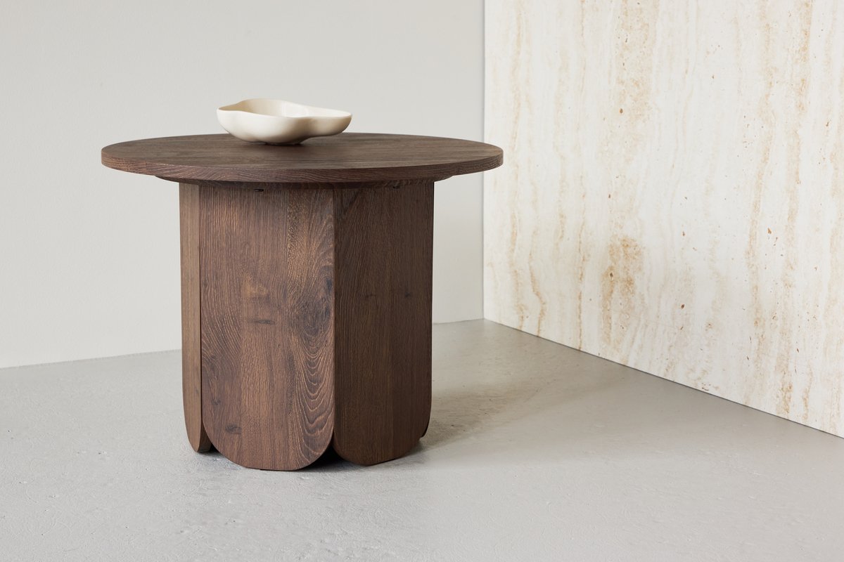 Salongbord 'Björkvik' Rundt 60cm - Mocka