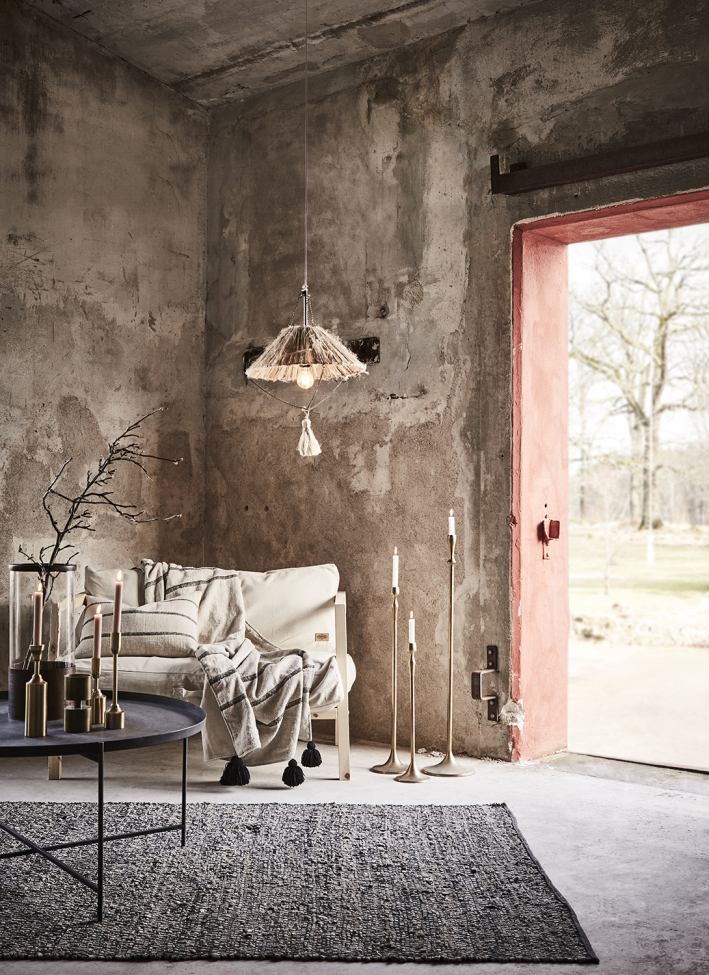 Salongbord 'Thomas' - Sort/jern