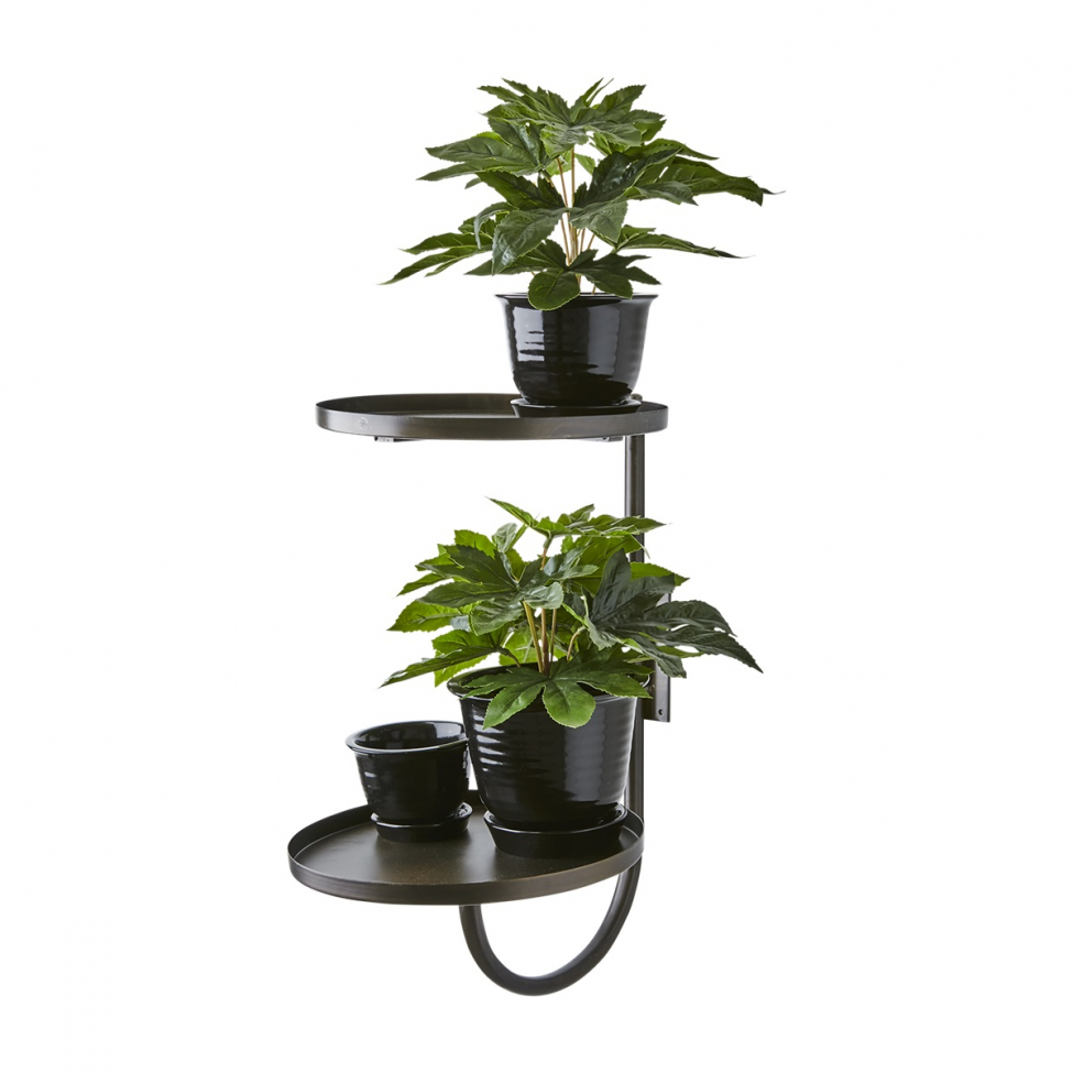 Vegghylle 'Thomas' - Svart