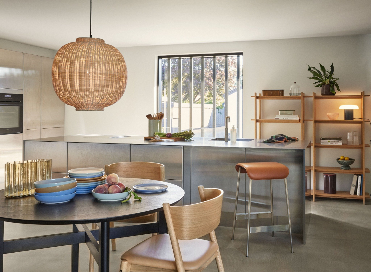 Bokhylle 'Epoch' - Naturlig