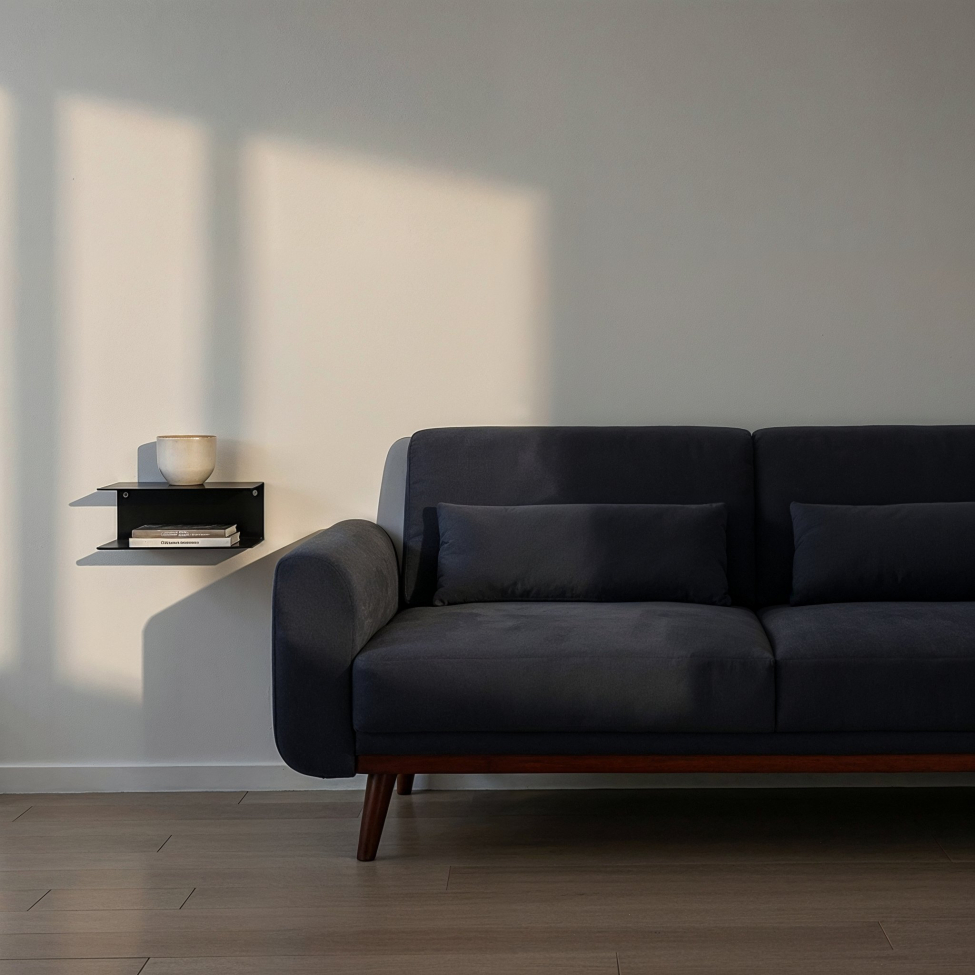 Veggskap 'Joliet' - Svart