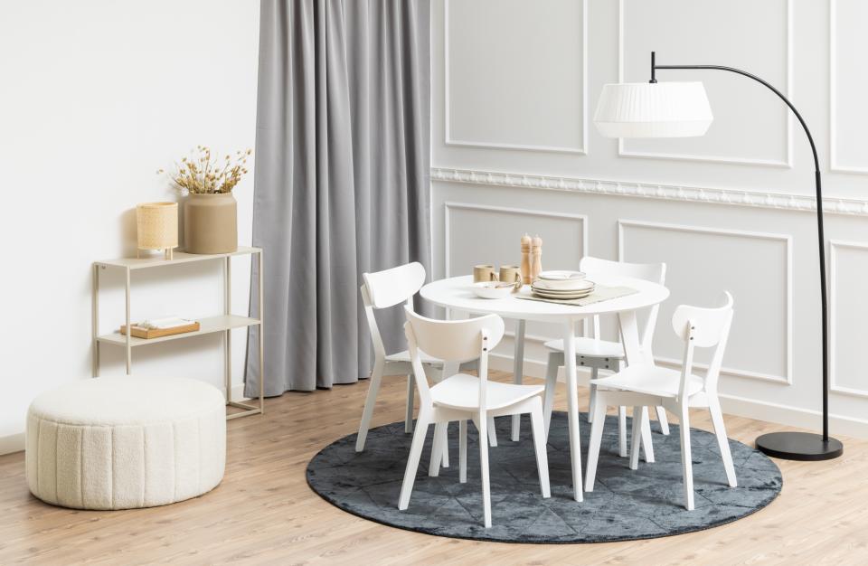 Spisebord 'Ärsjö' Rundt 105cm - Hvit