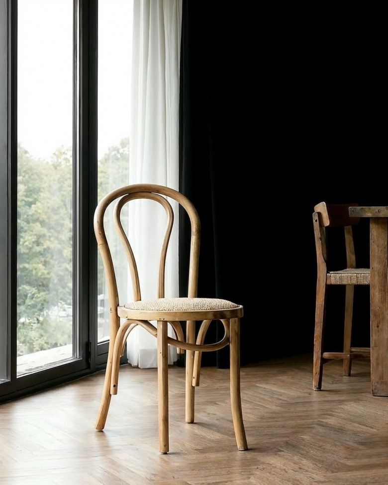 Stol 'Bistro' - Rotting/Naturlig