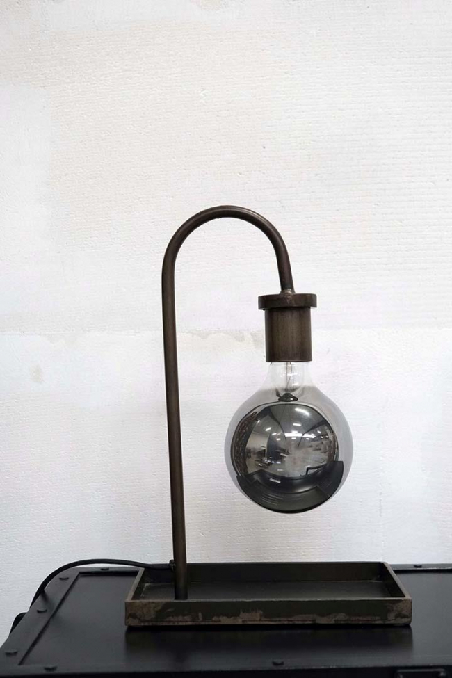 Bordlampe 'Ryan' - Jern