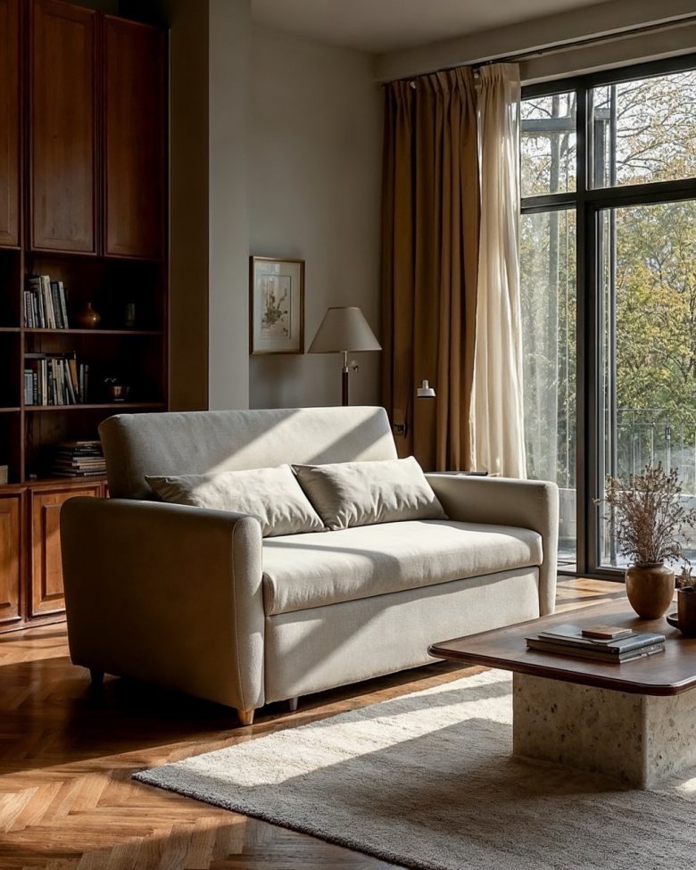 Lenestol 'San Francisco' - Beige