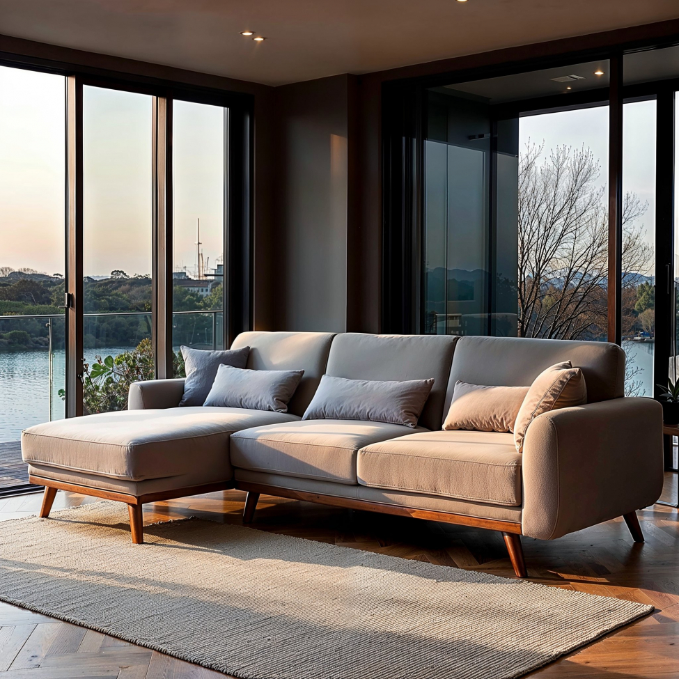 Sovesofa 'Texas' - Lys grå