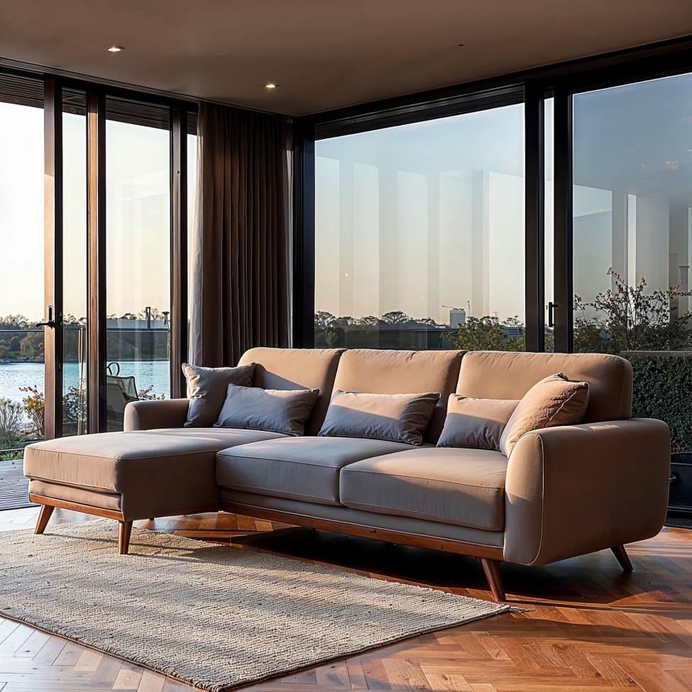 Sovesofa 'Texas' - Lys grå