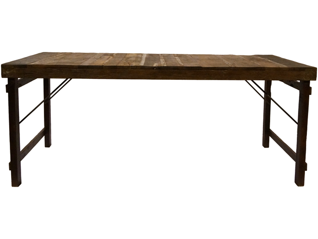 Spisebord Vintage 180x90cm - Tre/Jern