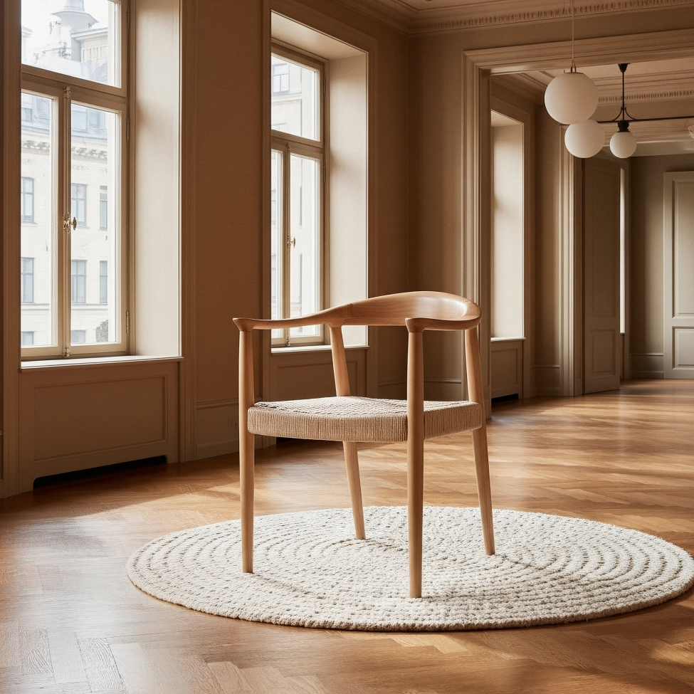 Stol 'Ask' - Naturlig