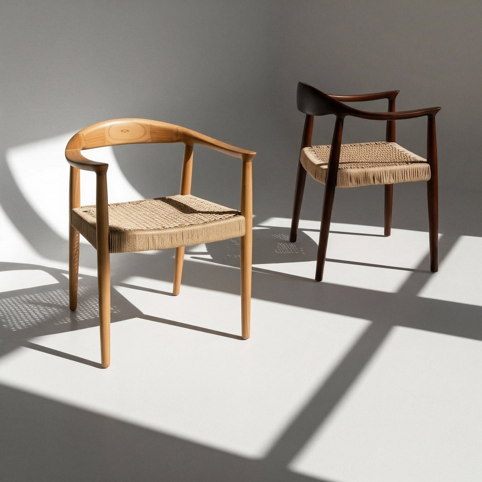 Stol 'Ask' - Naturlig