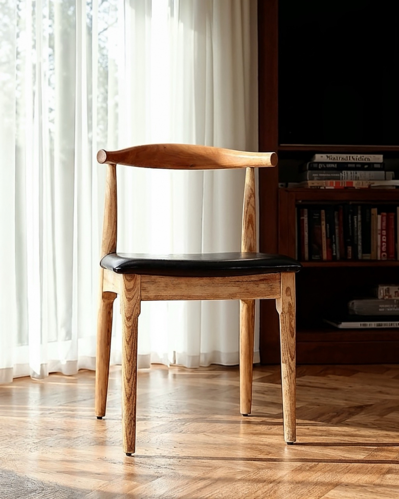 Stol 'Fager' - Naturlig/Svart