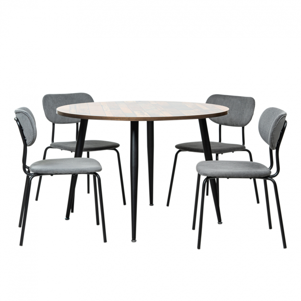 Spisegruppe 'Around Kungsholmen' - 1 bord og 4 stoler