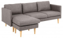 3-setersofa \'Milly\' - Grå