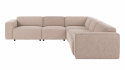 3-seters hjørnesofa \'Willard\' - Lys beige