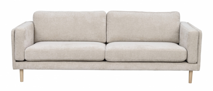 3-seters sofa \'Braden\' - Lys beige/hvitpigmentert i gruppen Møbler / Sofaer / 3-seters sofaer hos Reforma (123706)